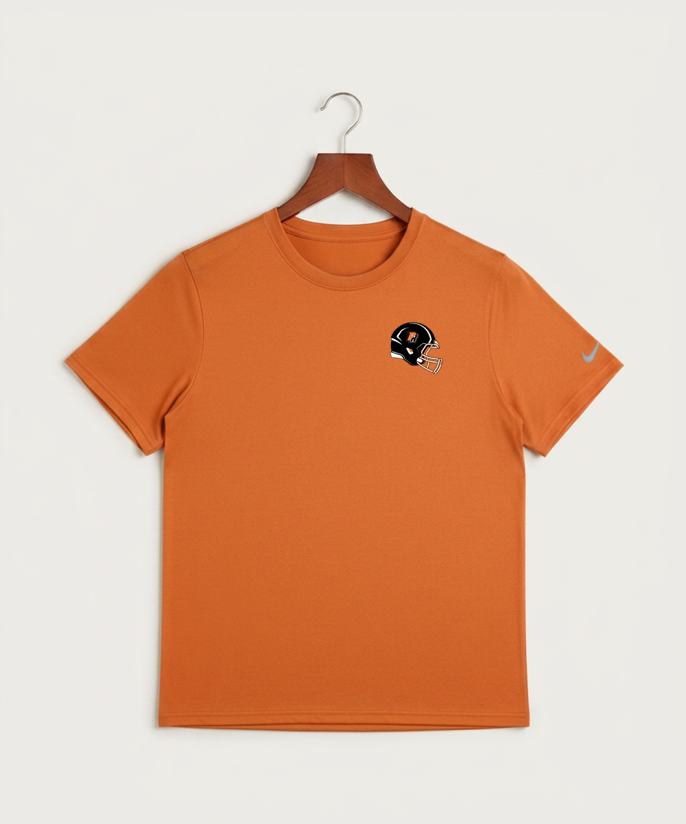 Park Rapids Area High School Football (Boys) - Desert Orange Nike Swoosh Sleeve rLegend Tee NKDX8730