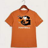 Giltner High School Football - Desert Orange Nike Youth Swoosh Sleeve rLegend Tee NKDX8787