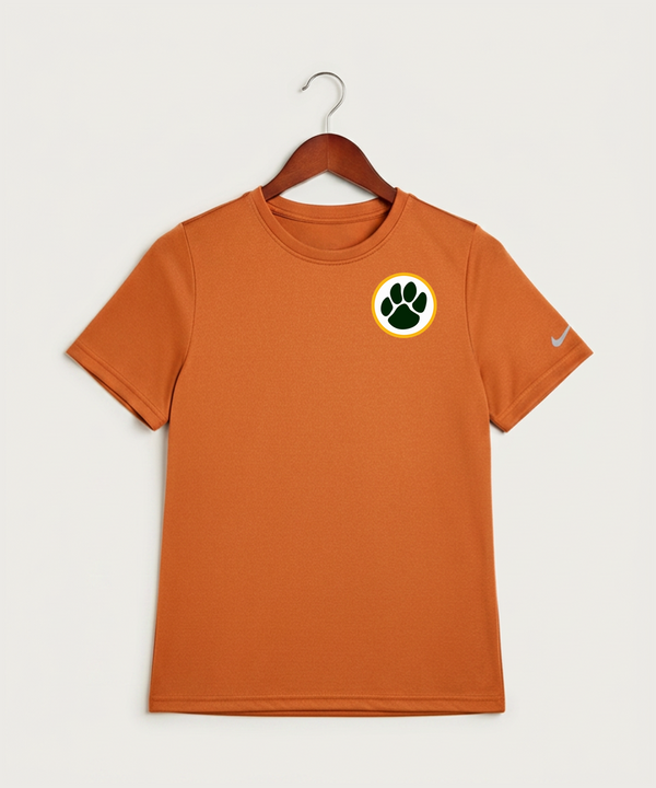 Ashwaubenon High School Football (Boys) - Desert Orange Nike Youth Swoosh Sleeve rLegend Tee NKDX8787