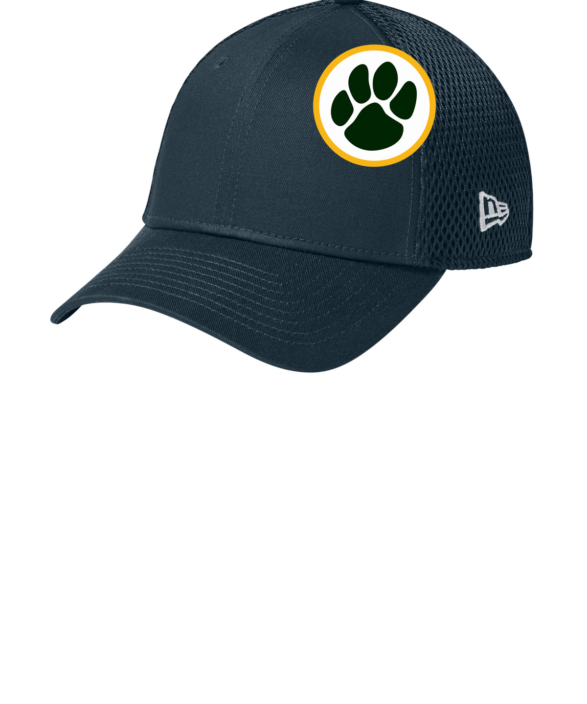Ashwaubenon High School Football (Boys) - Flag Deep Navy New Era - Stretch Mesh Cap. NE1020