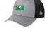 Maple River High School hockey_boys - Flag Grey/ Black New Era - Stretch Mesh Cap. NE1020