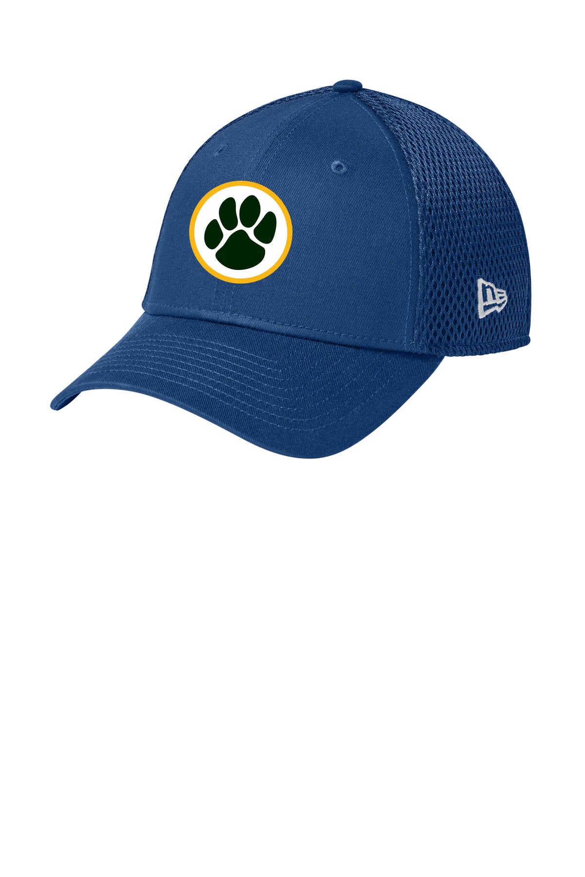 Ashwaubenon High School Football (Boys) - Flag Royal/ Royal New Era - Stretch Mesh Cap. NE1020
