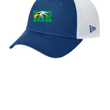 Maple River High School hockey_boys - Flag Royal/ White New Era - Stretch Mesh Cap. NE1020