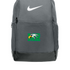 Maple River High School hockey_boys - Flint Grey Nike Brasilia Medium Backpack NKDH7709