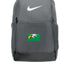 Maple River High School hockey_boys - Flint Grey Nike Brasilia Medium Backpack NKDH7709