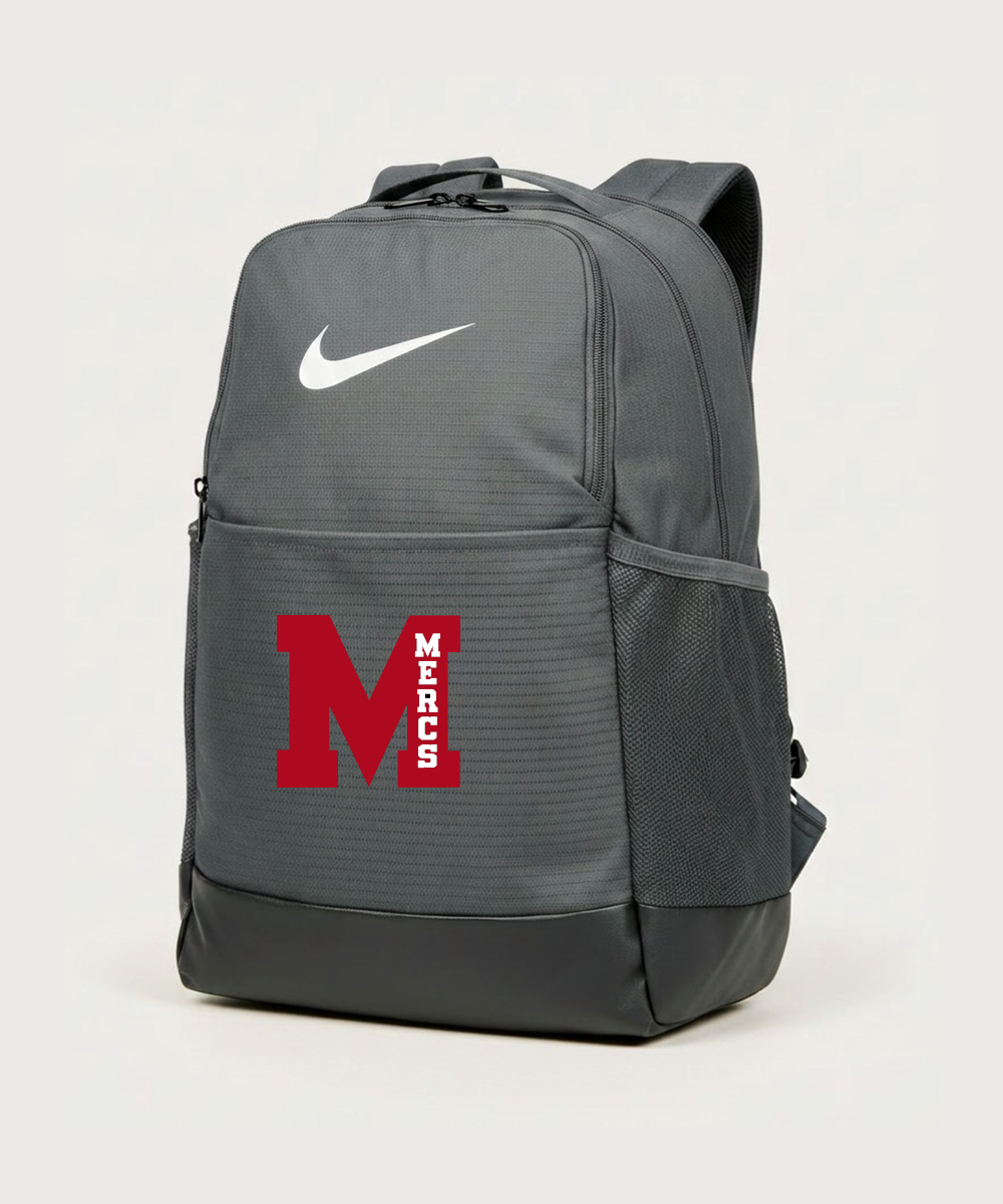 Mcgregor High School Football (Boys) - Flint Grey Nike Brasilia Medium Backpack NKDH7709