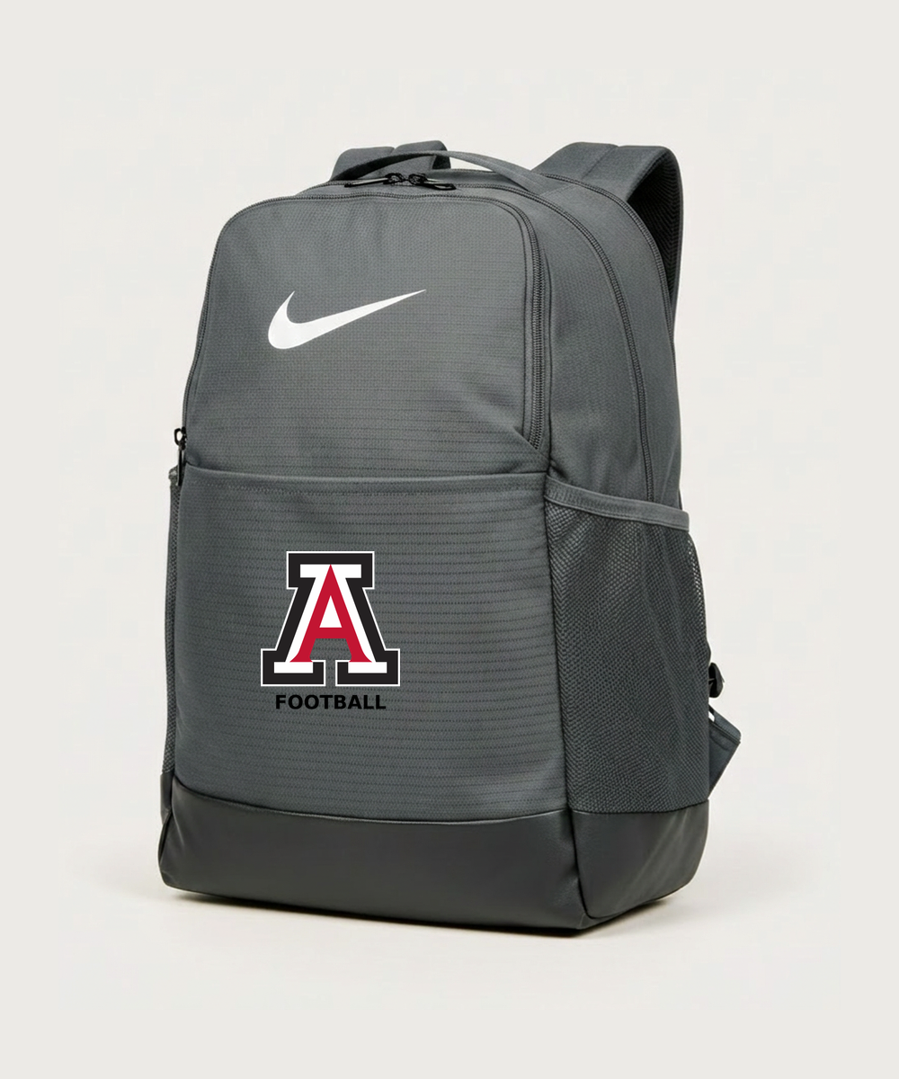 Amboy Football general - Flint Grey Nike Brasilia Medium Backpack NKDH7709