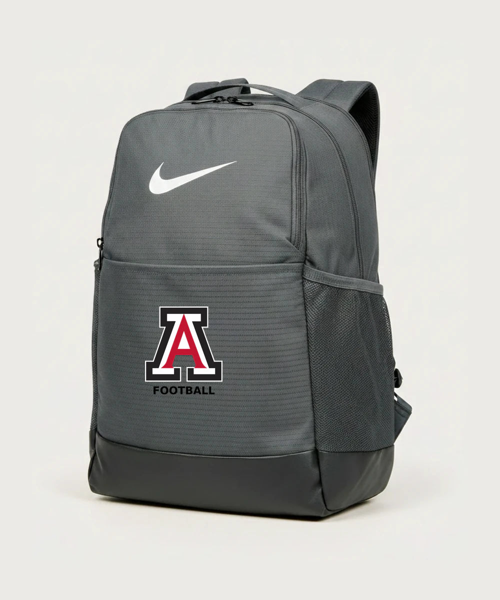 Amboy Football general - Flint Grey Nike Brasilia Medium Backpack NKDH7709