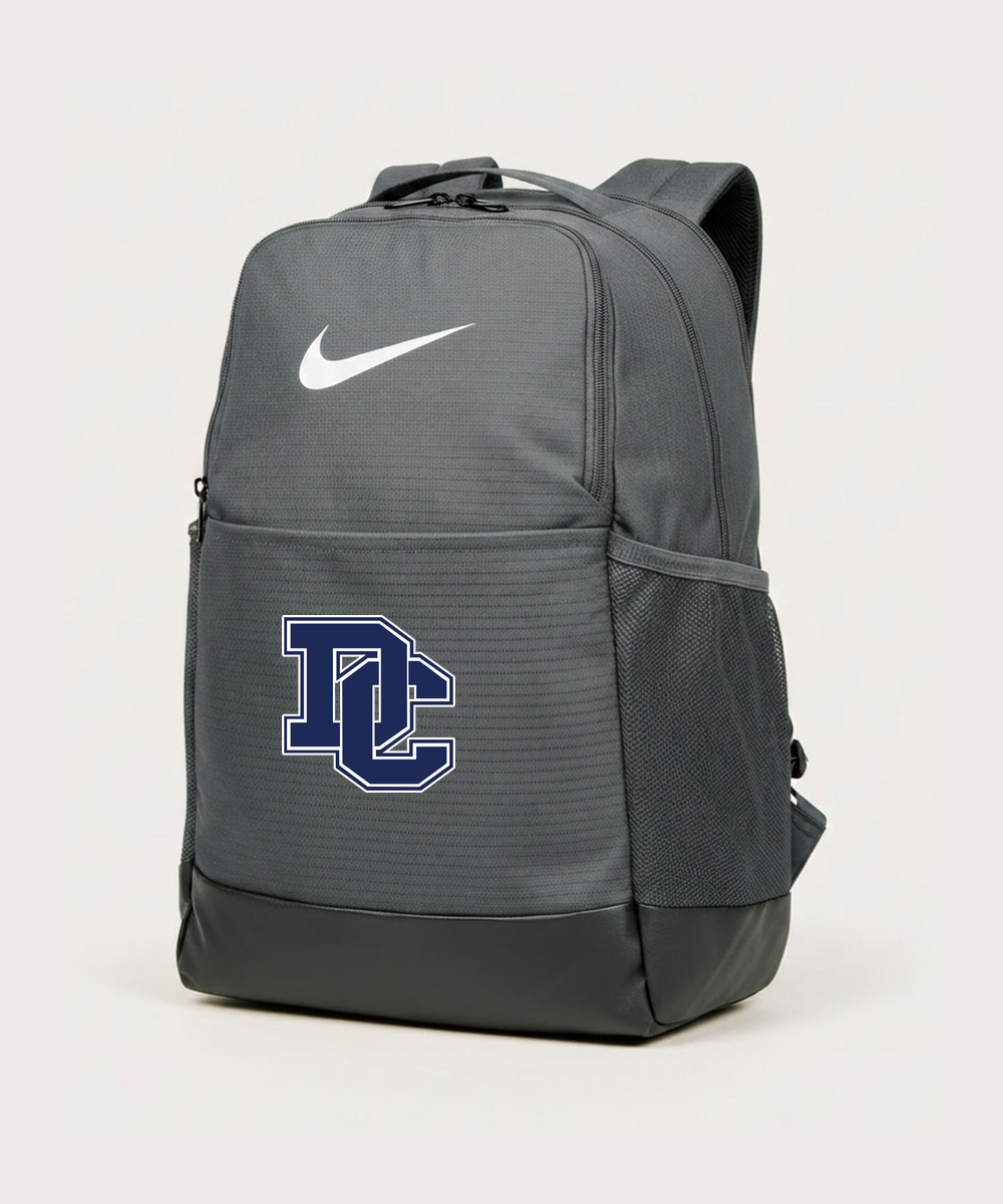 Dassel Cokato High School Football (Boys) - Flint Grey Nike Brasilia Medium Backpack NKDH7709