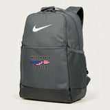 Wilson Area School Soccer Soccer - Flint Grey Nike Brasilia Medium Backpack NKDH7709