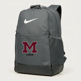 Moline Cheer general - Flint Grey Nike Brasilia Medium Backpack NKDH7709