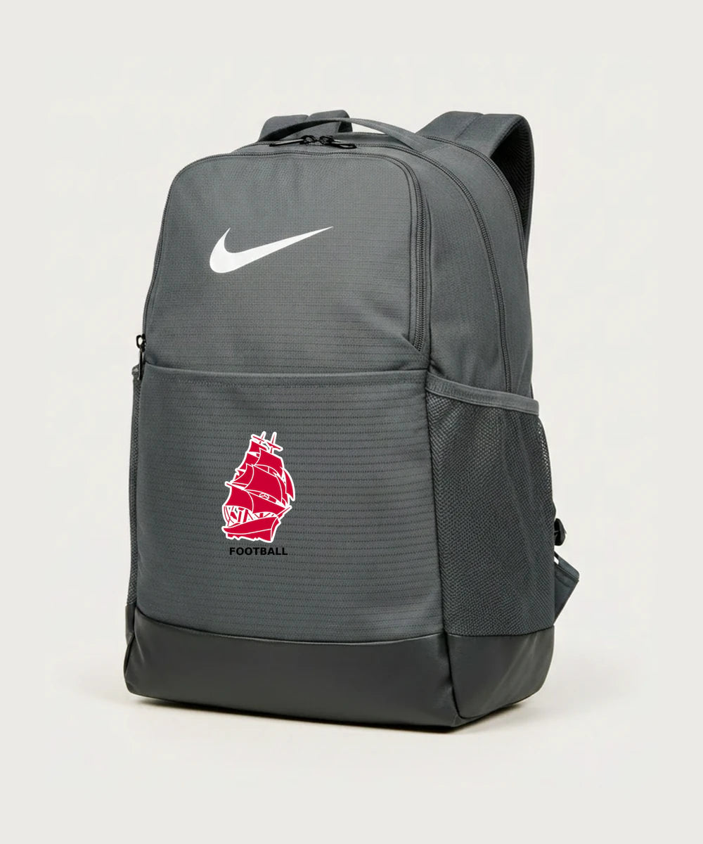 Amboy Football general - Flint Grey Nike Brasilia Medium Backpack NKDH7709