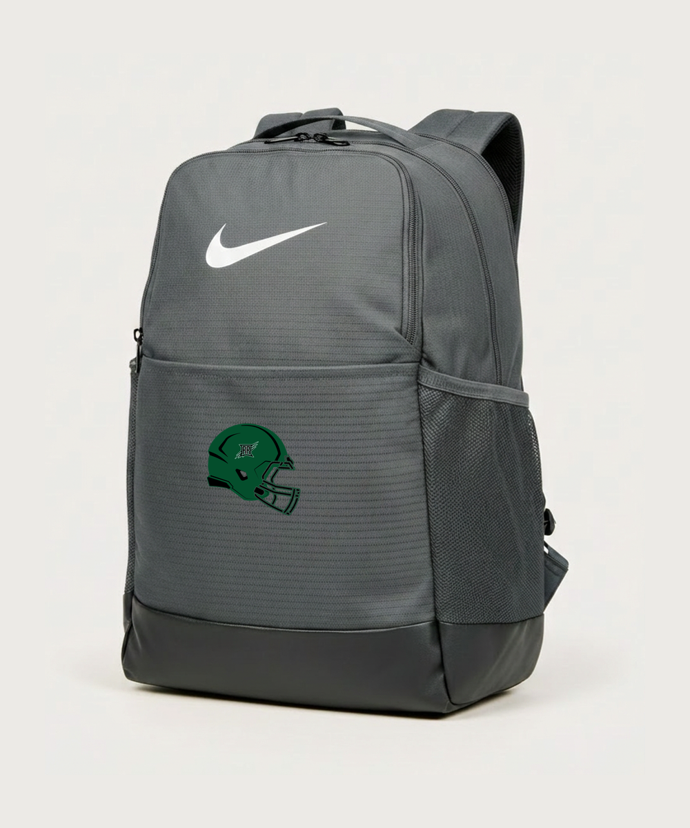 Rock Ridge High School Football (Boys) - Flint Grey Nike Brasilia Medium Backpack NKDH7709