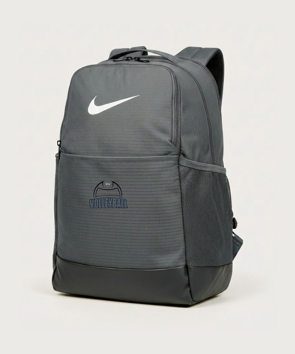 Walker Hackensack Akeley Volleyball (Girls) - Flint Grey Nike Brasilia Medium Backpack NKDH7709