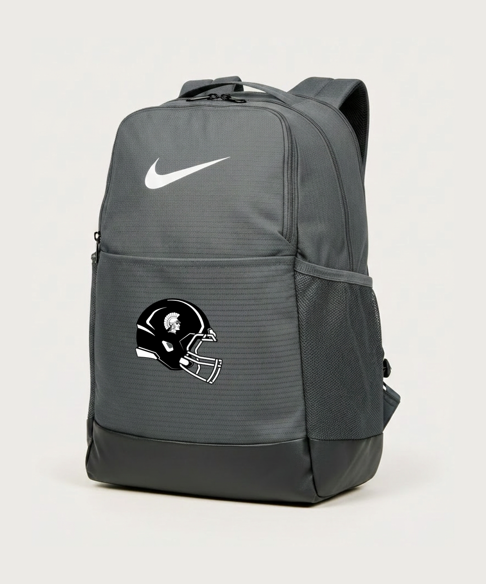 Wauwatosa West Football - Flint Grey Nike Brasilia Medium Backpack NKDH7709