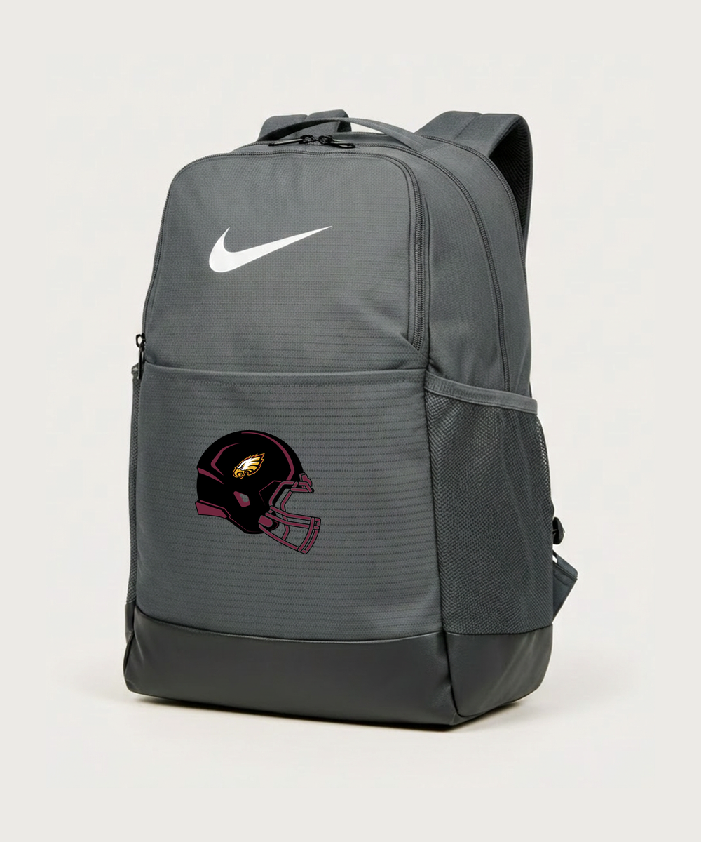 Dover-Eyota High School Football (Boys) - Flint Grey Nike Brasilia Medium Backpack NKDH7709