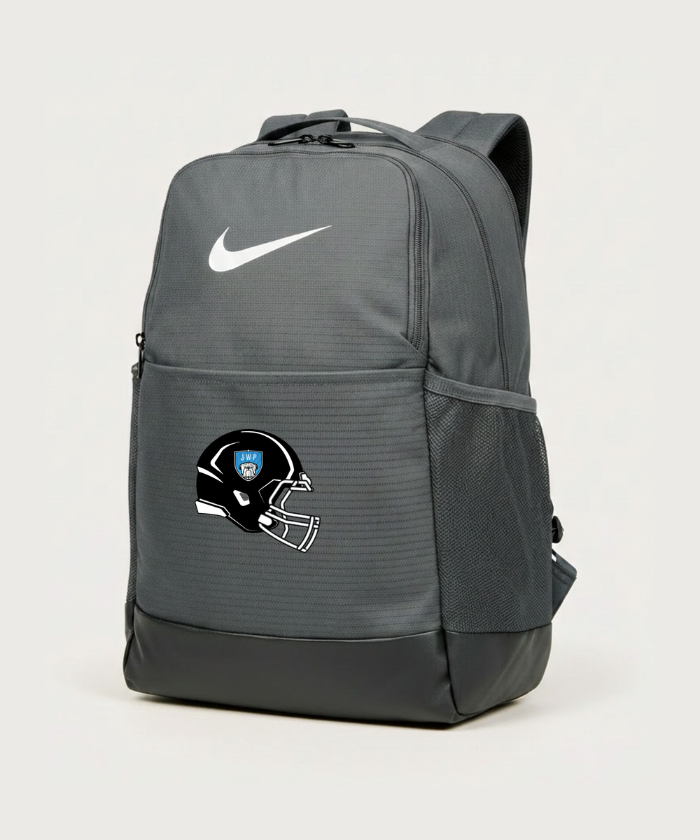 Janesville Waldorf Pemberton Football (Boys) - Flint Grey Nike Brasilia Medium Backpack NKDH7709