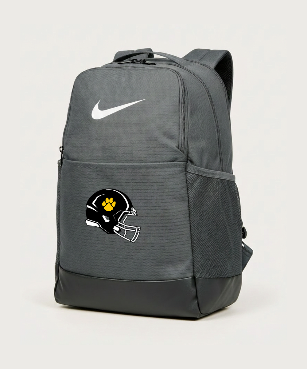 Plainview Elgin Millville H S Football (Boys) - Flint Grey Nike Brasilia Medium Backpack NKDH7709