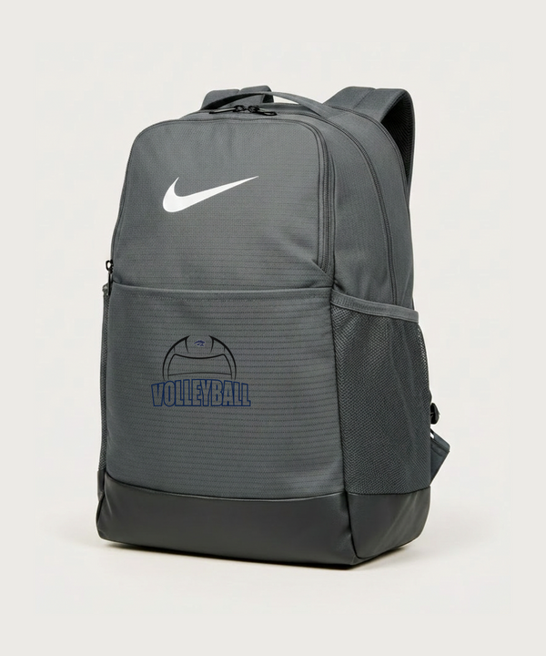 Zumbrota Mazeppa High School Volleyball (Girls) - Flint Grey Nike Brasilia Medium Backpack NKDH7709