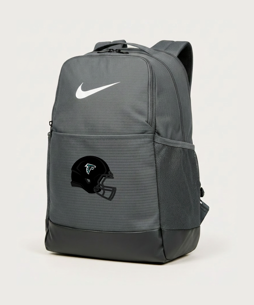 Fillmore Central High School Football (Boys) - Flint Grey Nike Brasilia Medium Backpack NKDH7709