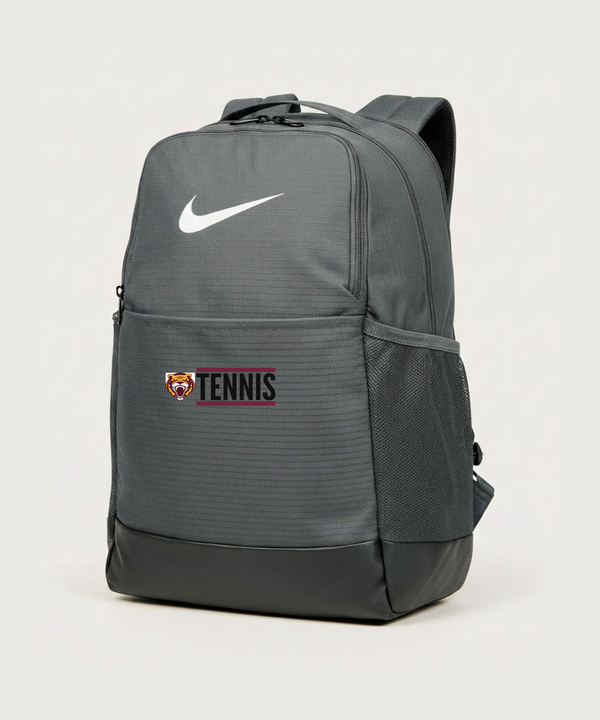 Stewartville High School Tennis (Coed) - Flint Grey Nike Brasilia Medium Backpack NKDH7709