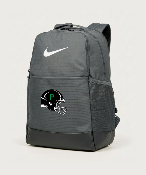 Pipestone Area High School Football (Boys) - Flint Grey Nike Brasilia Medium Backpack NKDH7709