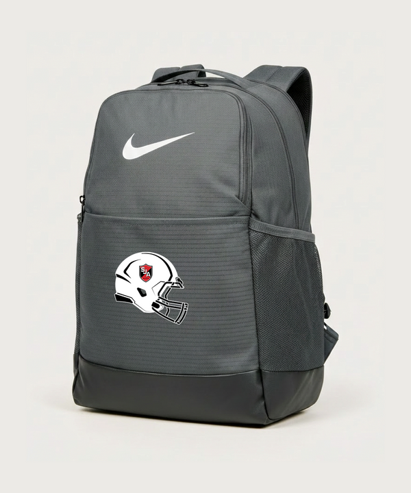 Saint James High School Football (Boys) - Flint Grey Nike Brasilia Medium Backpack NKDH7709