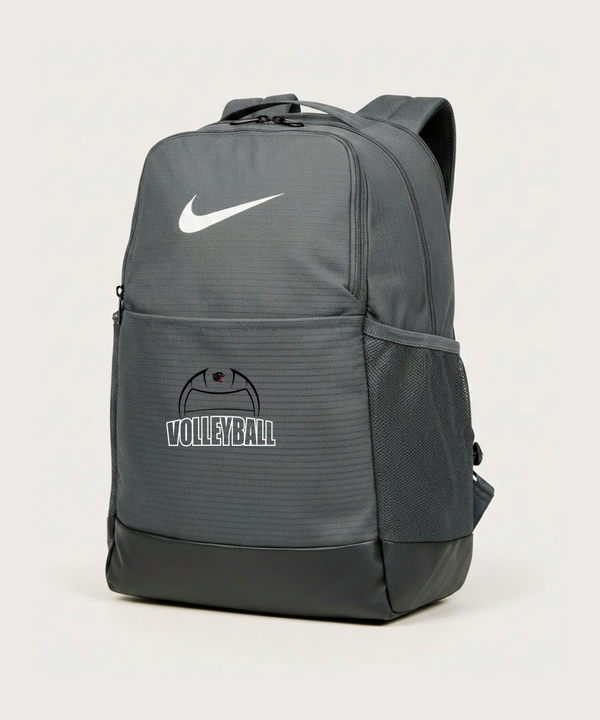 Tracy-Milroy-Balaton High School Volleyball (Girls) - Flint Grey Nike Brasilia Medium Backpack NKDH7709