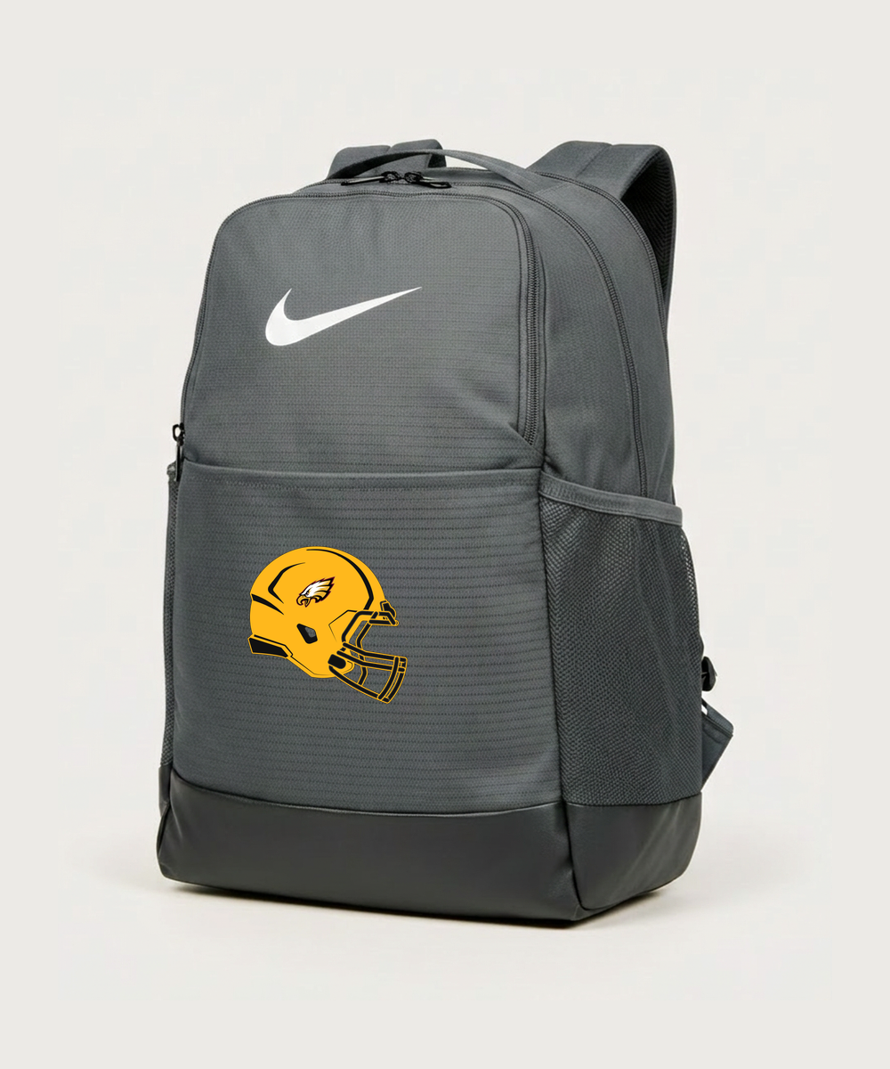 Dover-Eyota High School Football (Boys) - Flint Grey Nike Brasilia Medium Backpack NKDH7709