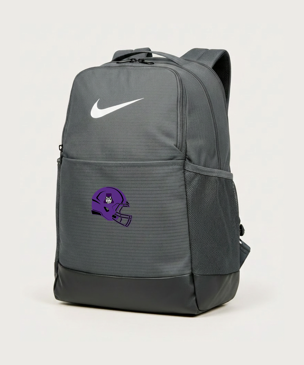 Albany High School Football (Boys) - Flint Grey Nike Brasilia Medium Backpack NKDH7709