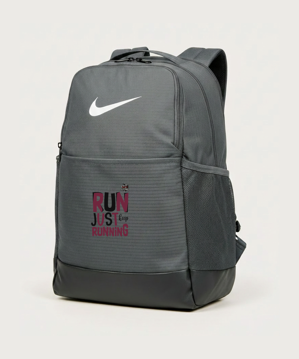 Yellow Medicine East High School Athletics - Flint Grey Nike Brasilia Medium Backpack NKDH7709