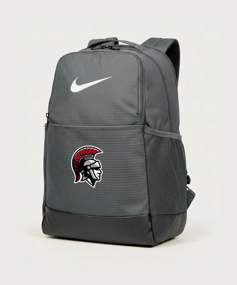 Worthington High School Football (Boys) - Flint Grey Nike Brasilia Medium Backpack NKDH7709