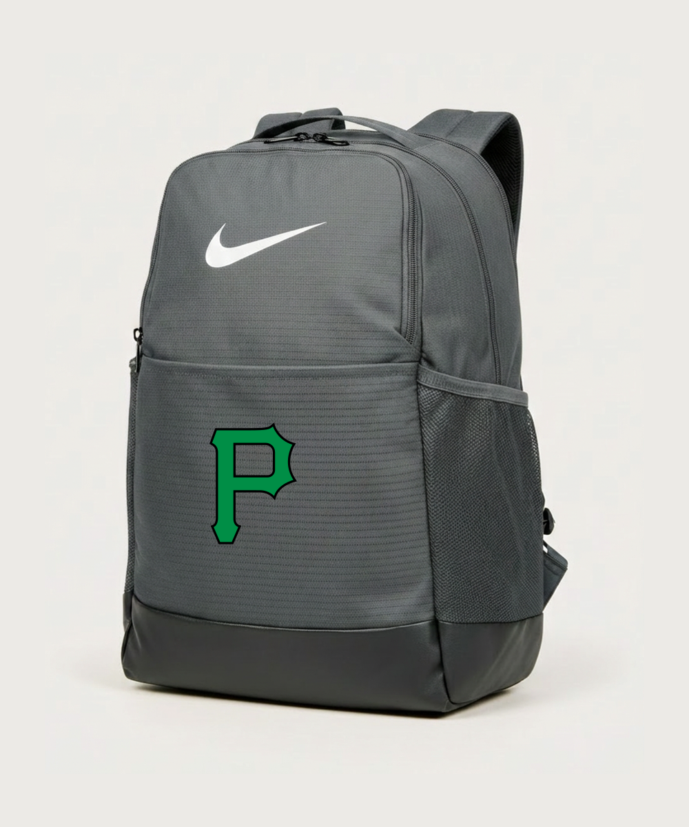 Pipestone Area High School Volleyball (Girls) - Flint Grey Nike Brasilia Medium Backpack NKDH7709