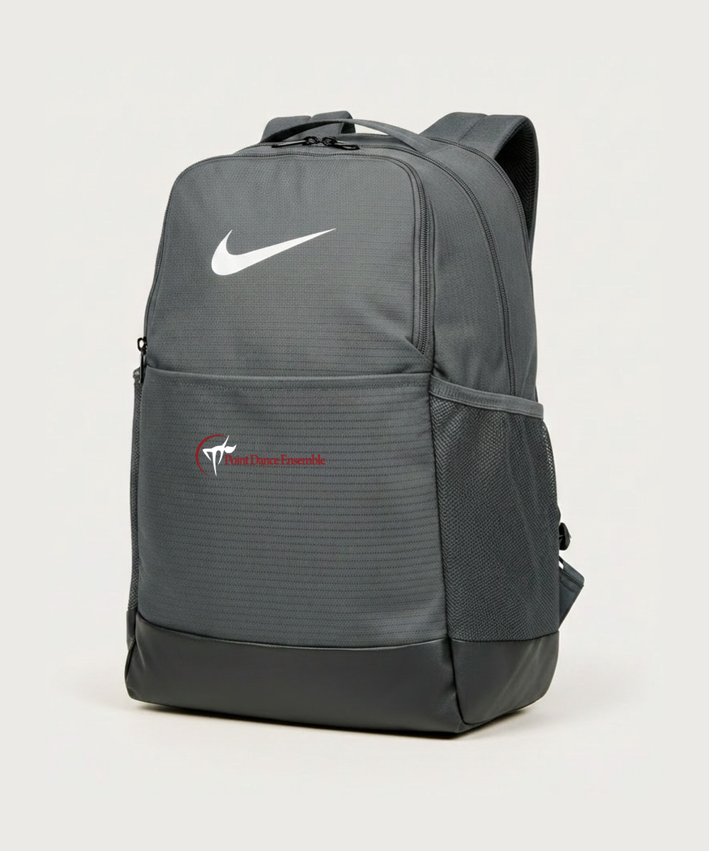 Point Dance Ensemble Dance - Flint Grey Nike Brasilia Medium Backpack NKDH7709