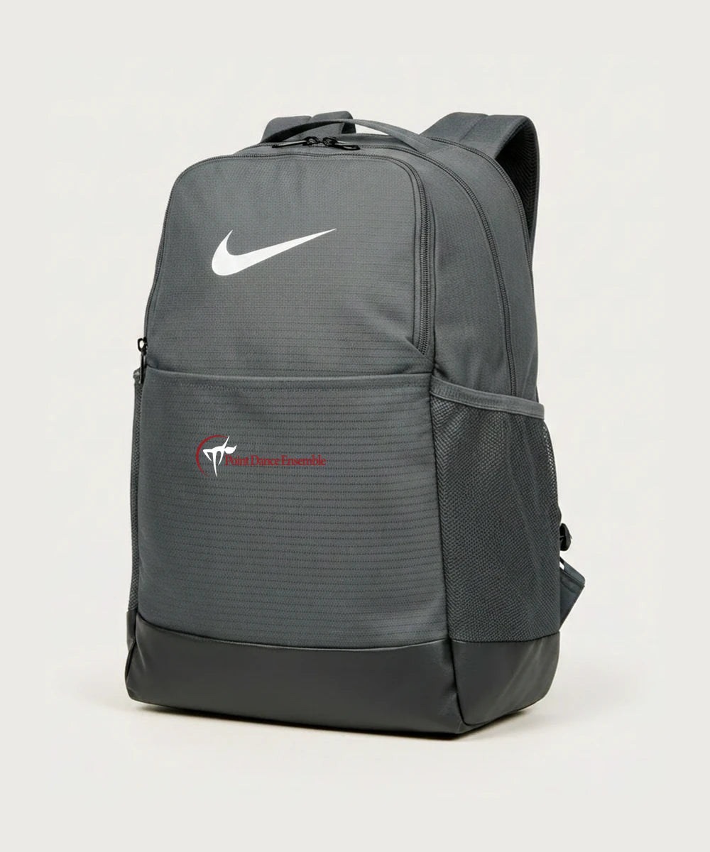 Point Dance Ensemble Dance - Flint Grey Nike Brasilia Medium Backpack NKDH7709