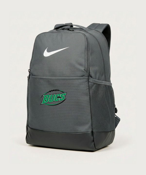 Waterville-Elysian-Morristown High School Football (Boys) - Flint Grey Nike Brasilia Medium Backpack NKDH7709
