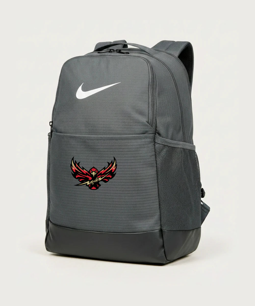 Gfw High School Football (Boys) - Flint Grey Nike Brasilia Medium Backpack NKDH7709