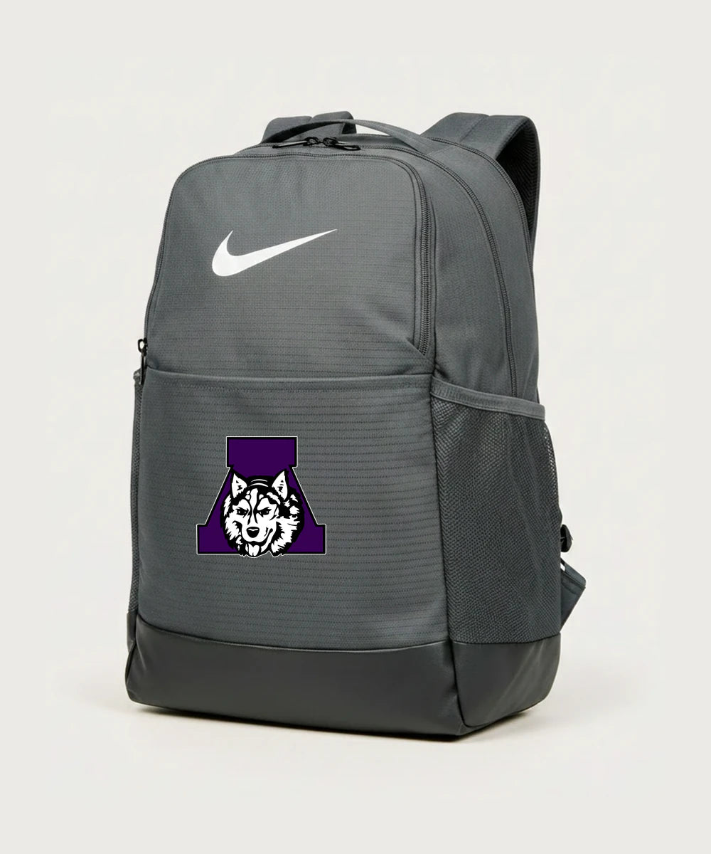 Albany High School Athletics - Flint Grey Nike Brasilia Medium Backpack NKDH7709