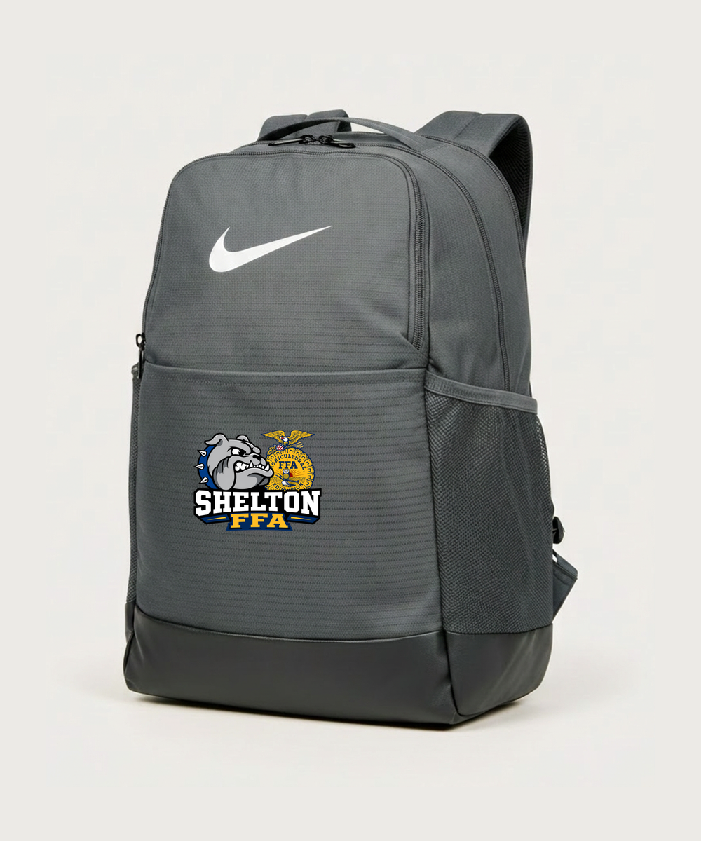 Shelton High School FFA general - Flint Grey Nike Brasilia Medium Backpack NKDH7709