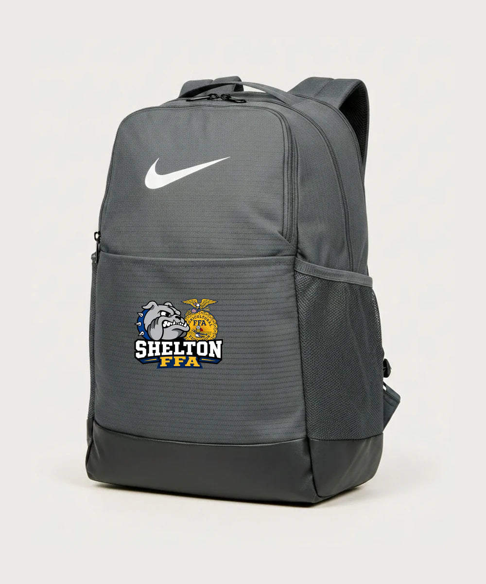 Shelton High School FFA general - Flint Grey Nike Brasilia Medium Backpack NKDH7709