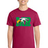 Maple River High School hockey_boys - Flush Pink Port & Co Core Cotton Tee. PC54