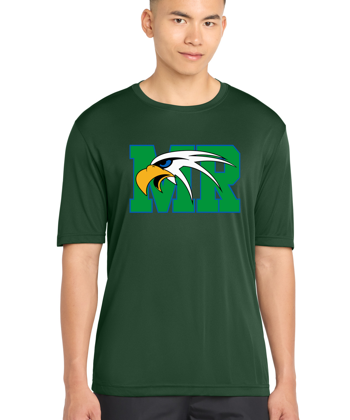 Maple River High School hockey_boys - Forest Green Sport-Tek PosiCharge Competitor Tee. ST350