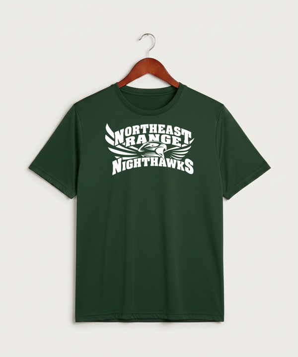 Northeast Range High School Volleyball (Girls) - Forest Green Sport-Tek PosiCharge Competitor Tee. ST350
