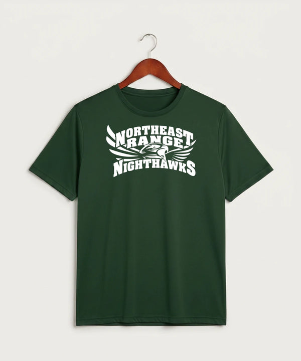 Northeast Range High School Volleyball (Girls) - Forest Green Sport-Tek PosiCharge Competitor Tee. ST350