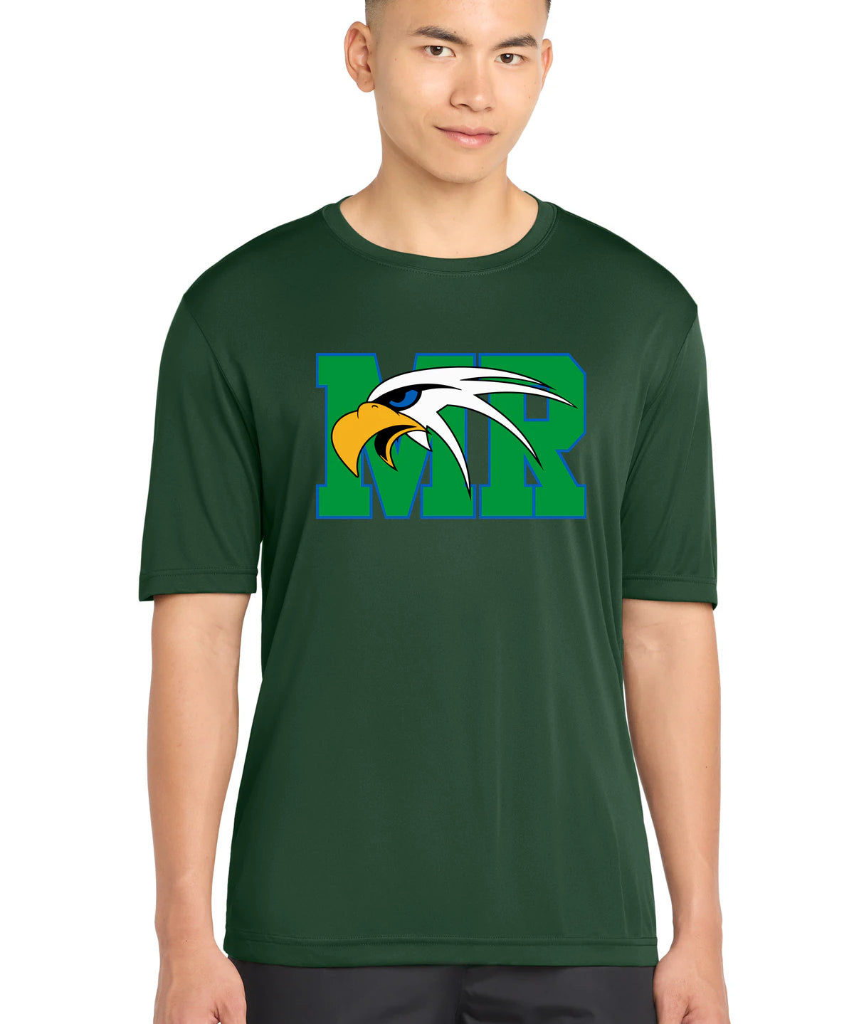 Maple River High School hockey_boys - Forest Green Sport-Tek PosiCharge Competitor Tee. ST350