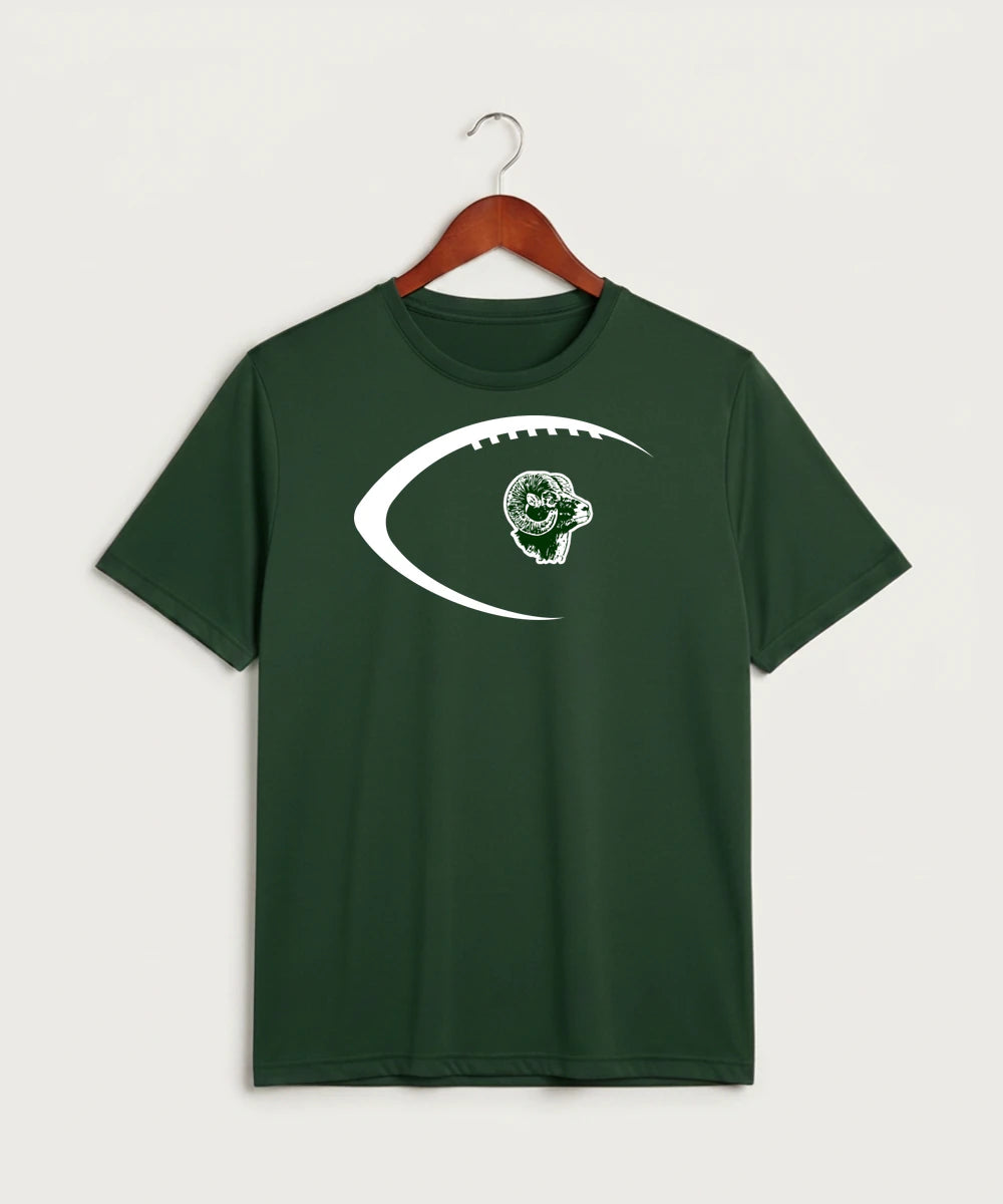 Roseau High School Football (Boys) - Forest Green Sport-Tek PosiCharge Competitor Tee. ST350
