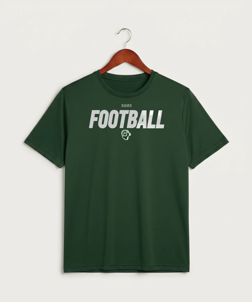 Roseau High School Football (Boys) - Forest Green Sport-Tek PosiCharge Competitor Tee. ST350