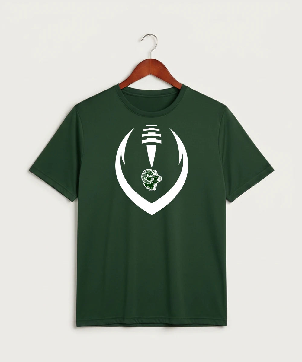 Roseau High School Football (Boys) - Forest Green Sport-Tek PosiCharge Competitor Tee. ST350