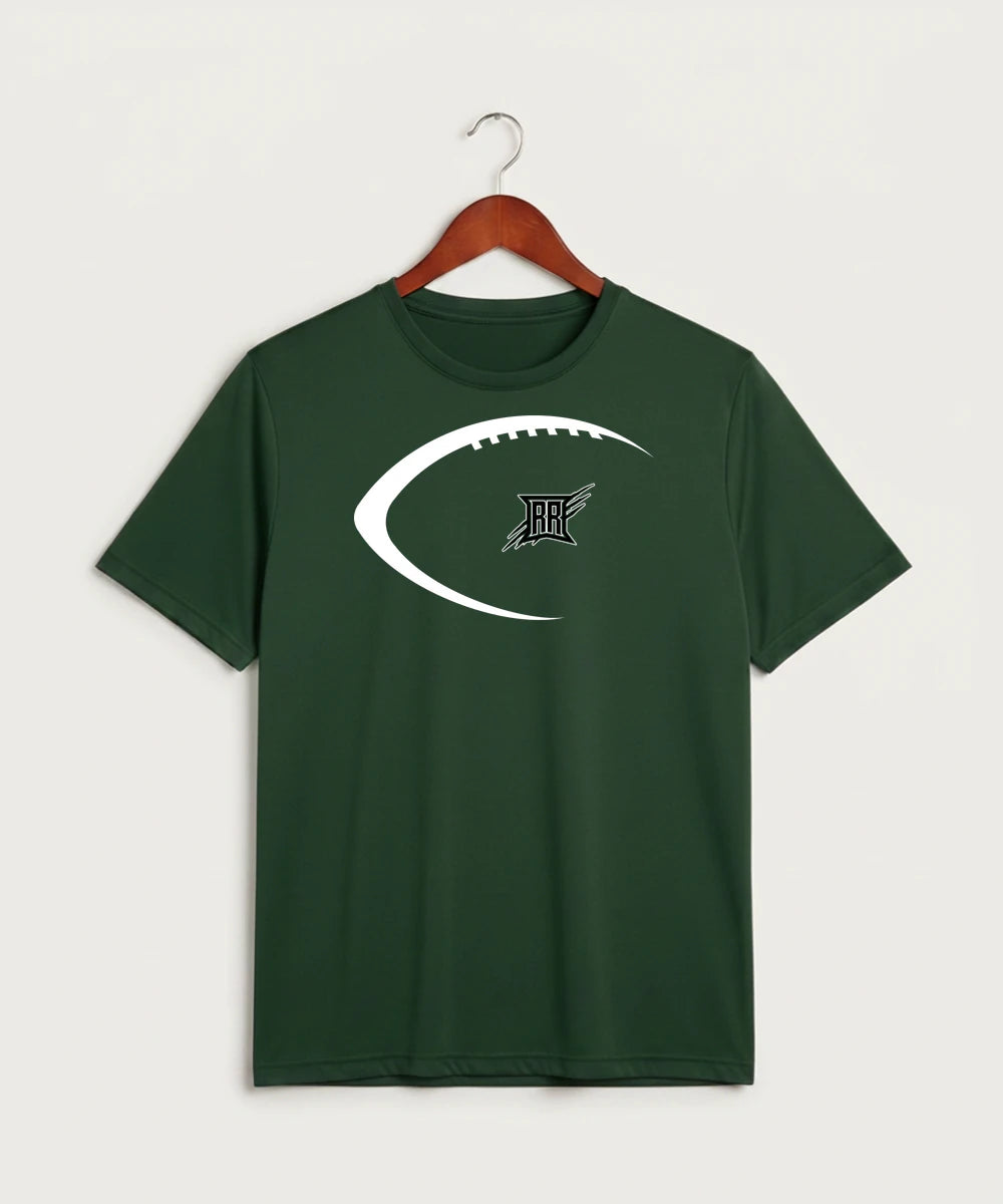 Rock Ridge High School Football (Boys) - Forest Green Sport-Tek PosiCharge Competitor Tee. ST350