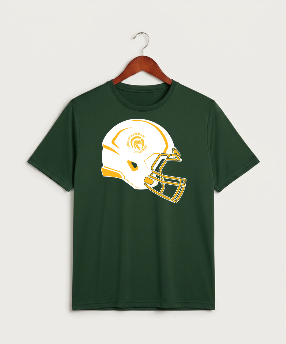 Rushford Peterson High School Football (Boys) - Forest Green Sport-Tek PosiCharge Competitor Tee. ST350
